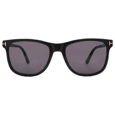 Pre-owned Tom Ford Sinatra Smoke Sport Men's Sunglasses Ft1104 01a 53 Ft1104 01a 53 In Gray
