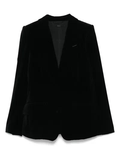 Tom Ford Single-breasted Blazer In Black
