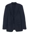 Tom Ford Single-breasted Blazer In Black