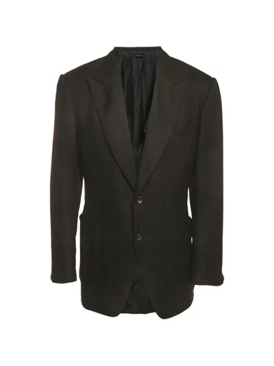 Pre-owned Tom Ford Single-breasted Blazer In Black