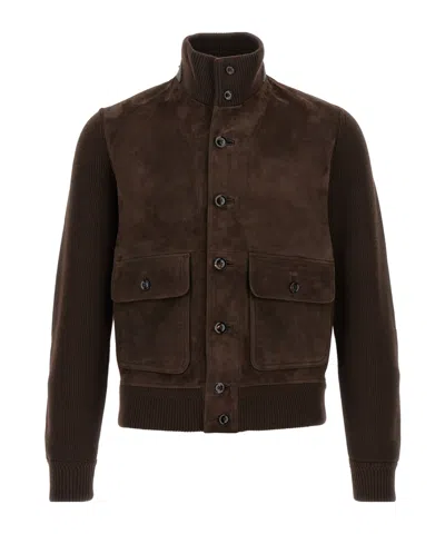 TOM FORD TOM FORD SINGLE BREASTED BLOUSON