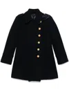Tom Ford Single-breasted Coat In Blue
