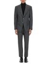 Tom Ford Shelton Fresco Stripe Wool Suit In Grey
