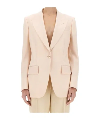 TOM FORD TOM FORD SINGLE-BREASTED LONG-SLEEVED JACKET