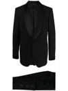 Tom Ford Tailored Single-breasted Suit In Black