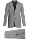 Tom Ford Single-breasted Suit In Grey