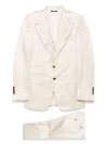 Tom Ford Single-breasted Suit In Neutrals
