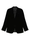 Tom Ford Shelton Fluid Velvet Cocktail Jacket