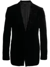 Tom Ford Atticus Single-breasted Blazer In 黑色