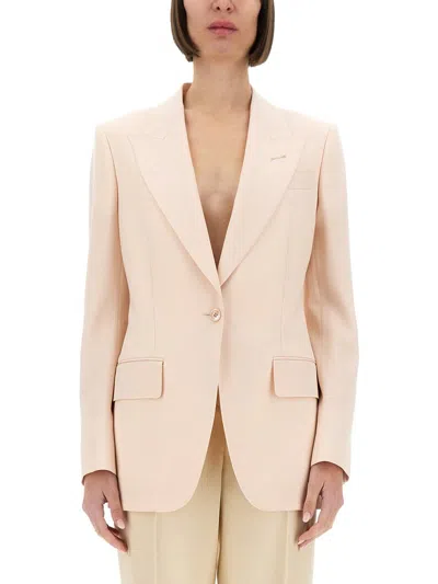 TOM FORD TOM FORD SINGLE BREASTED WOOL JACKET