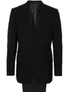 Tom Ford Single-breasted Wool Suit In Black