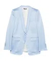 Tom Ford Single-breasted Blazer In Blue