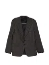 Tom Ford Single-breasted Blazer In Brown