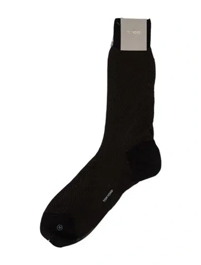 Pre-owned Tom Ford Size M Socks In Brown
