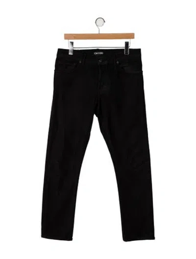 Pre-owned Tom Ford Skinny Jeans In Black