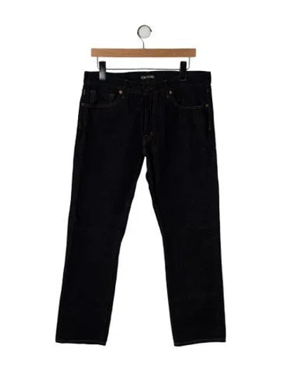 Pre-owned Tom Ford Skinny Jeans In Black