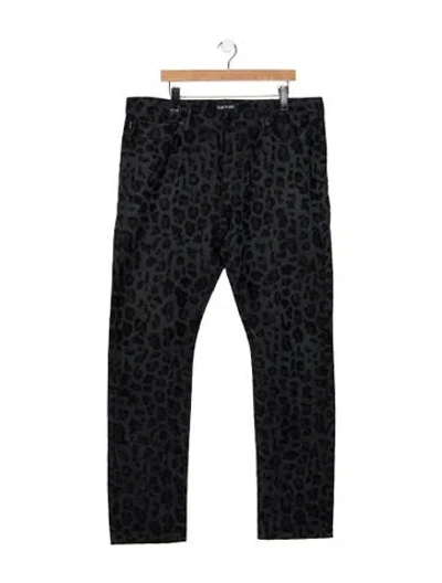 Pre-owned Tom Ford Skinny Jeans In Black