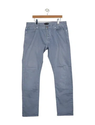 Pre-owned Tom Ford Skinny Jeans In Blue