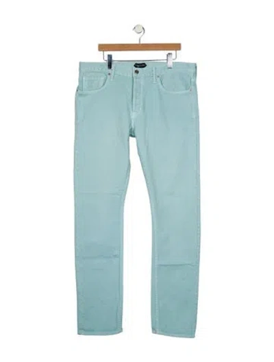 Pre-owned Tom Ford Skinny Jeans In Blue