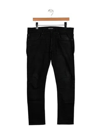 Pre-owned Tom Ford Skinny Jeans In Blue