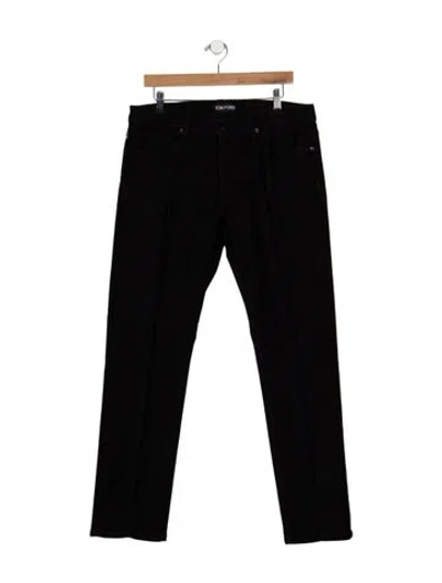 Pre-owned Tom Ford Skinny Jeans In Blue