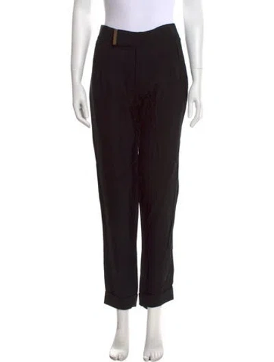 Pre-owned Tom Ford Skinny Leg Pants In Black