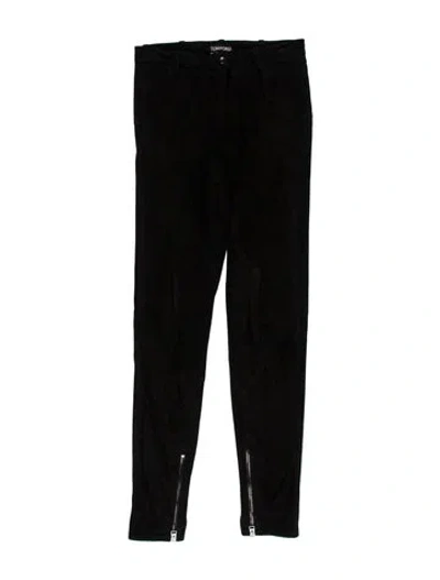 Pre-owned Tom Ford Skinny Leg Pants In Black