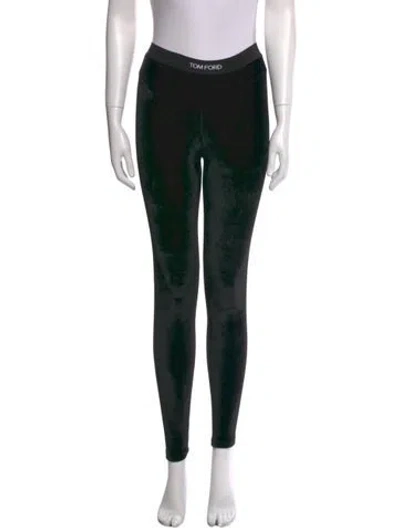 Pre-owned Tom Ford Skinny Leg Pants In Black