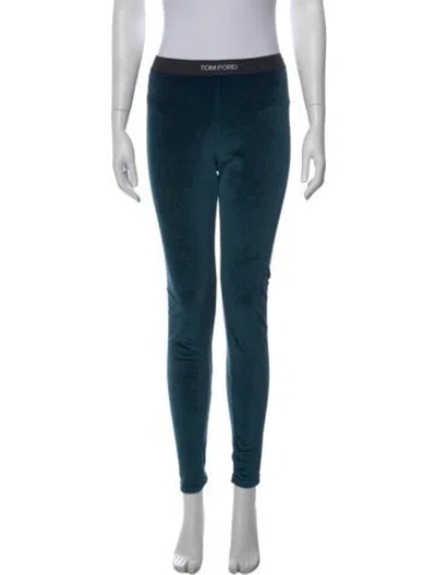 Pre-owned Tom Ford Skinny Leg Pants In Blue