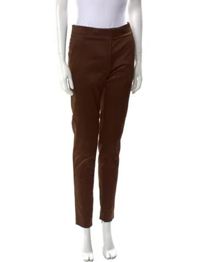 Pre-owned Tom Ford Skinny Leg Pants In Brown