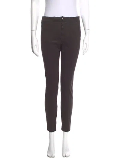 Pre-owned Tom Ford Skinny Leg Pants In Gray