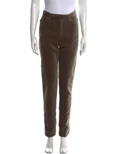 Pre-owned Tom Ford Skinny Leg Pants In Green