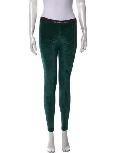 Pre-owned Tom Ford Skinny Leg Pants In Green