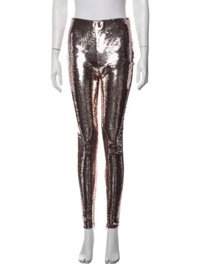 Pre-owned Tom Ford Skinny Leg Pants In Metallic/neutrals