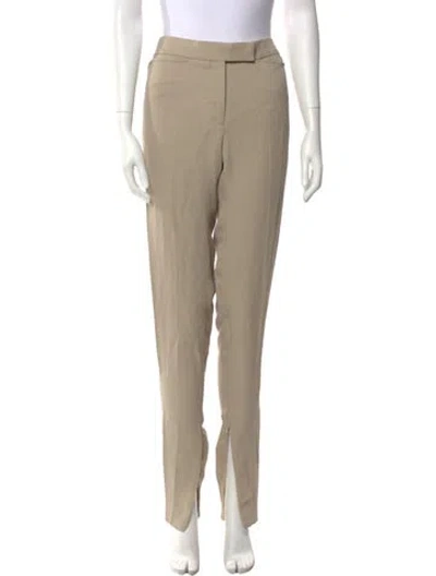 Pre-owned Tom Ford Skinny Leg Pants In Neutral