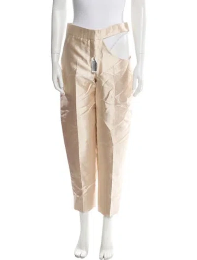 Pre-owned Tom Ford Skinny Leg Pants In Neutral