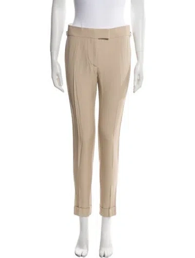 Pre-owned Tom Ford Skinny Leg Pants In Neutral