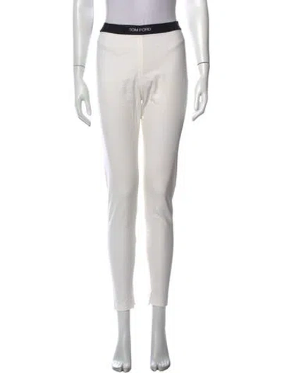 Pre-owned Tom Ford Skinny Leg Pants In Neutrals
