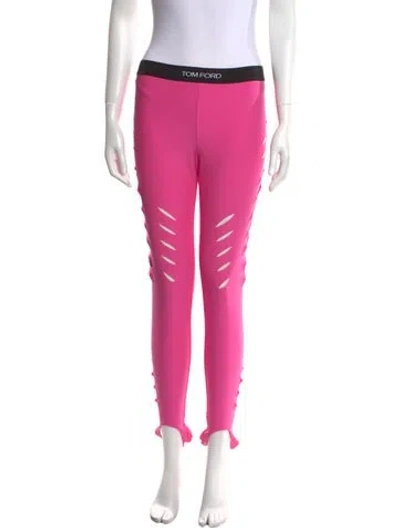 Pre-owned Tom Ford Skinny Leg Pants In Pink