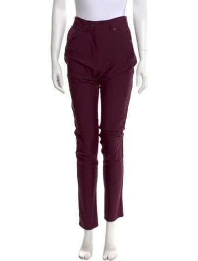 Pre-owned Tom Ford Skinny Leg Pants In Purple