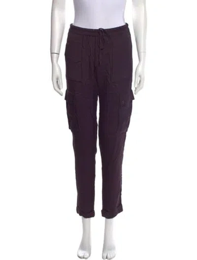 Pre-owned Tom Ford Skinny Leg Pants In Purple