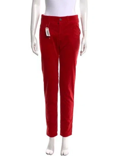 Pre-owned Tom Ford Skinny Leg Pants In Red