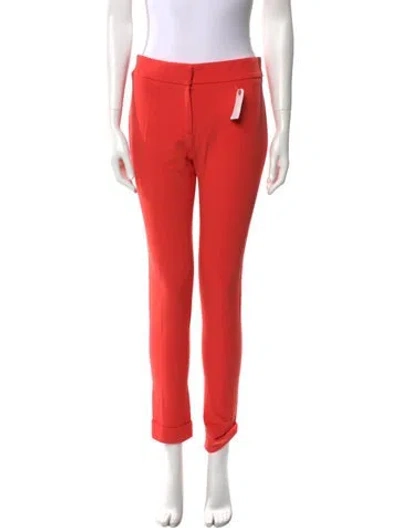 Pre-owned Tom Ford Skinny Leg Pants In Red