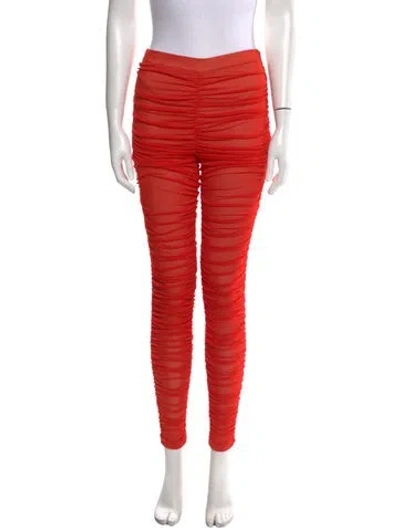 Pre-owned Tom Ford Skinny Leg Pants In Red