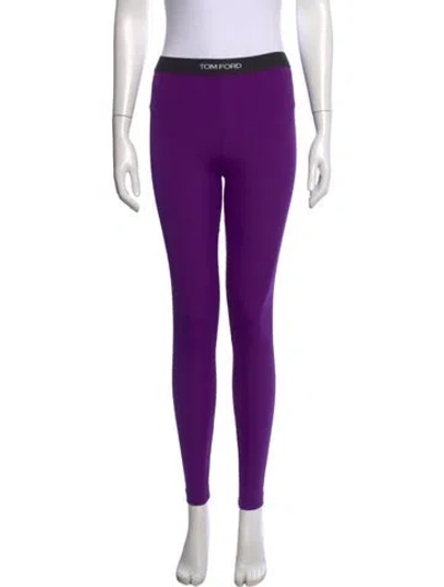 Pre-owned Tom Ford Skinny Leg Pants W/ Tags In Purple