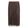 Tom Ford Black And Brown Skirt In Brown