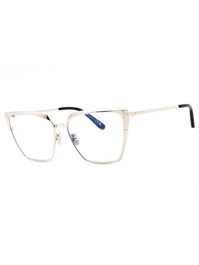 Tom Ford Sleek Cat Eye Eyeglasses For Women In Transparent