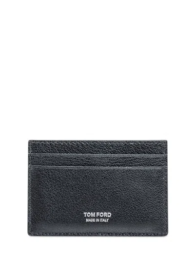 Tom Ford Sleek Mini Wallet In Black