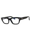 Tom Ford Sleek Rectangular Women's Eyeglasses In Black
