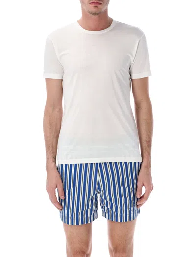 Tom Ford Refined Regular Fit Mini T-shirt In White